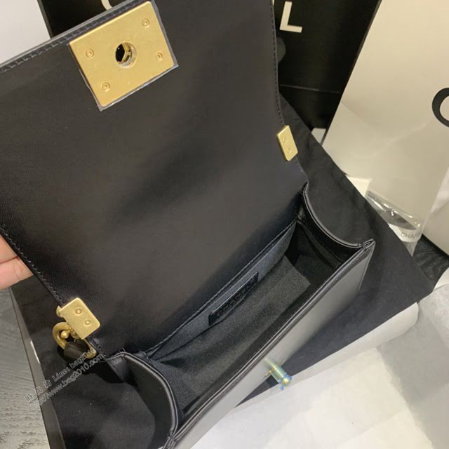 Chanel女包 67085# Chanel2020年新款羊皮包 手提金屬LoGo Chanel鏈條單肩斜挎小號包  djc3988